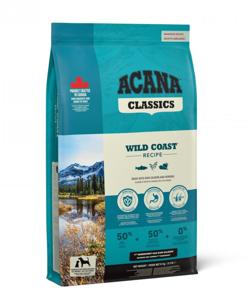 acana dog classic new wild coast 9,7kg