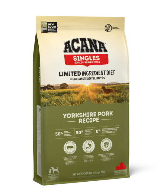 acana singles yorkshire pork 11,4kg