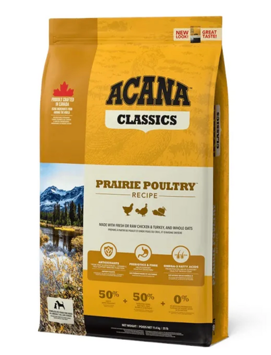 acana dog classic new prairie poultry 9,7kg