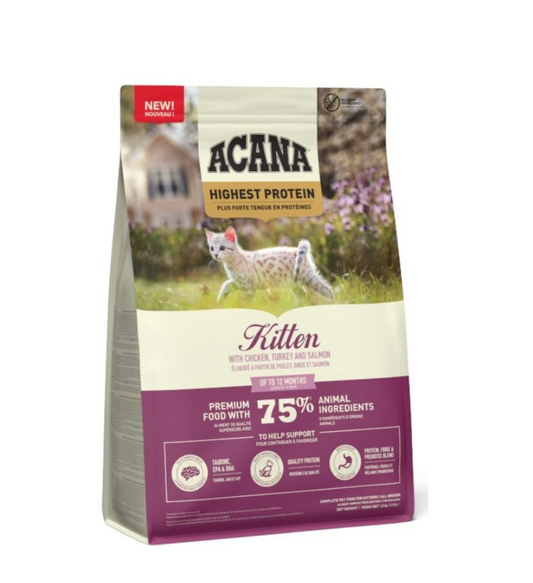 acana cat highest protein kitten 1,8kg